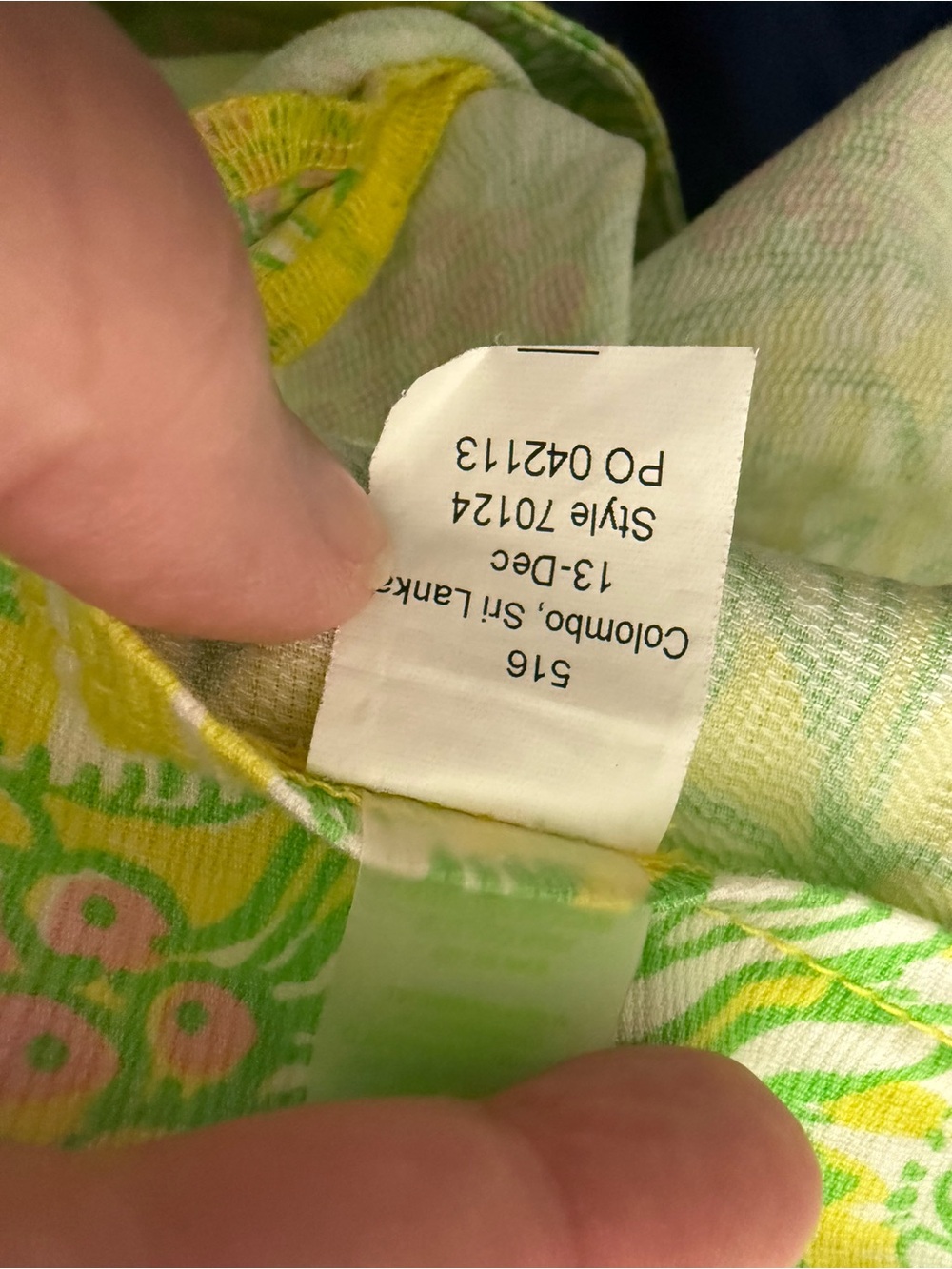 Lilly Pulitzer Liza Short in Sweet Tart Crazy Cat House Sz 2 Lime Yellow Crochet - Picture 7 of 7